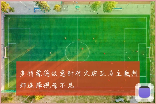 多特蒙德故意针对文班亚马主裁判却选择视而不见